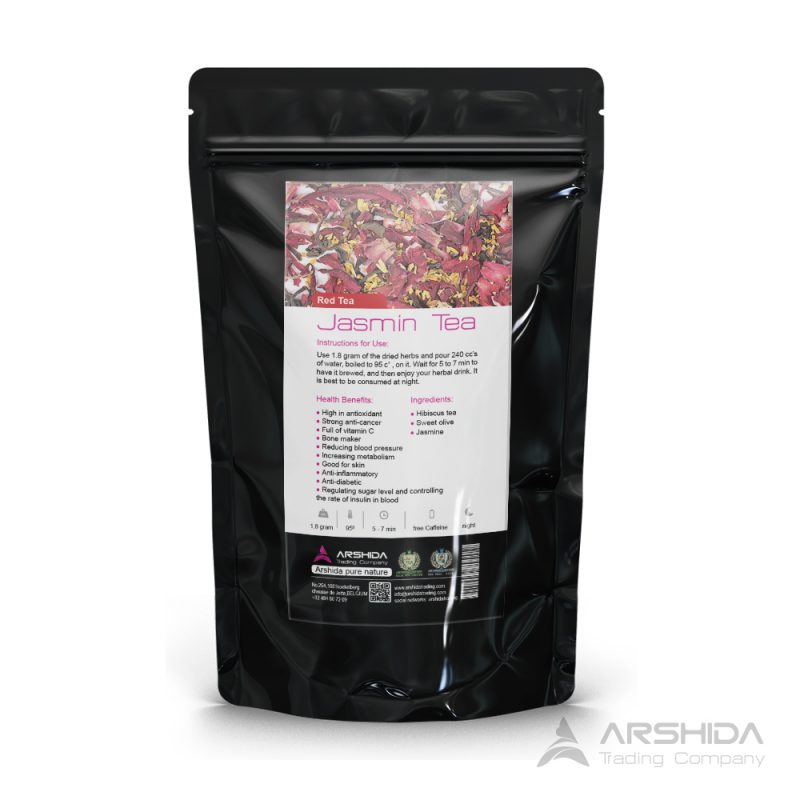 jasmin tea 800x800 - Jasmine Hibiscus Tea