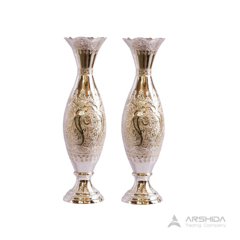 arshidacraft peactures 800x800 - Luxury silver vase