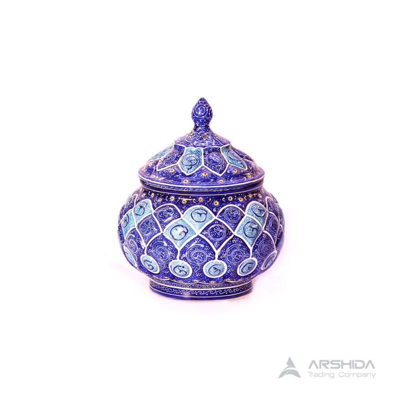 arshidacraft peactures13 800x800 - Minakari fruit bowl