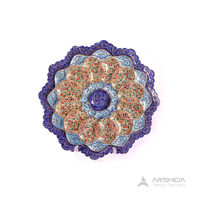 arshidacraft peactures15 800x800 - Enamel plate
