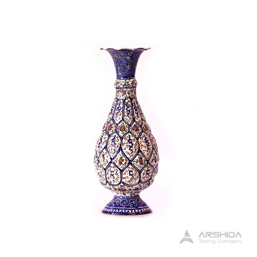arshidacraft peactures17 500x500 - Sarahi enamel vase