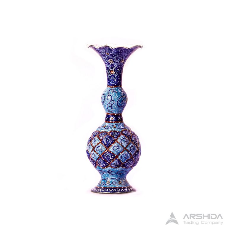 arshidacraft peactures23 800x800 - Enamel vase
