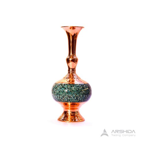 arshidacraft peactures42 500x500 - Turquoise carved vase